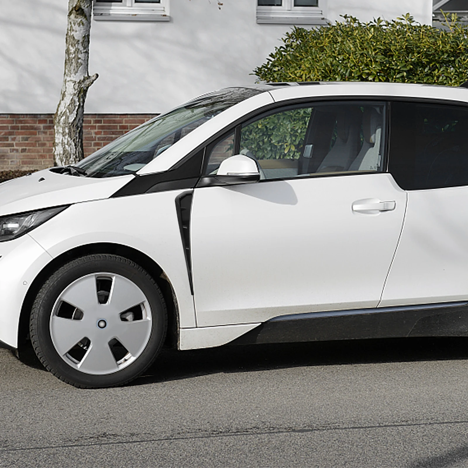 

Flange Decorative Stickers Side Vent Air Sticker Waterproof Non Fade ABS Material Easy Paste Remove Residue Free Suitable Most