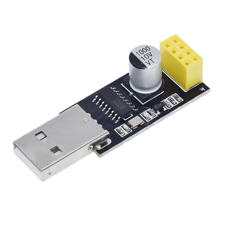 ESP01 adattatore programmatore UART GPIO0 ESP-01 Adaptaterr ESP8266 CH340G USB a ESP8266 modulo scheda di sviluppo Wifi Wireless seriale