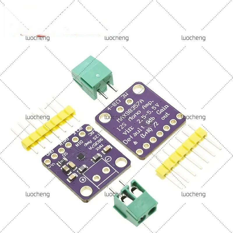 MAX98357 I2S Audio Amplifier Module Unfiltered Class D Amp Support for ESP32 for Raspberry Pi