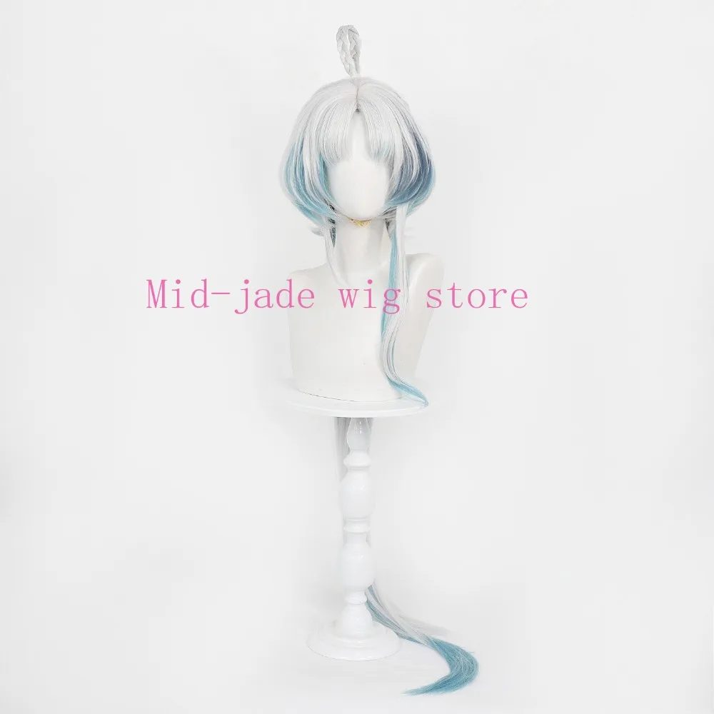 Jue Li Zhiyan Cosplay Wig Gradient Detachable Ponytail for Spring Game Expo and Studio Photography
