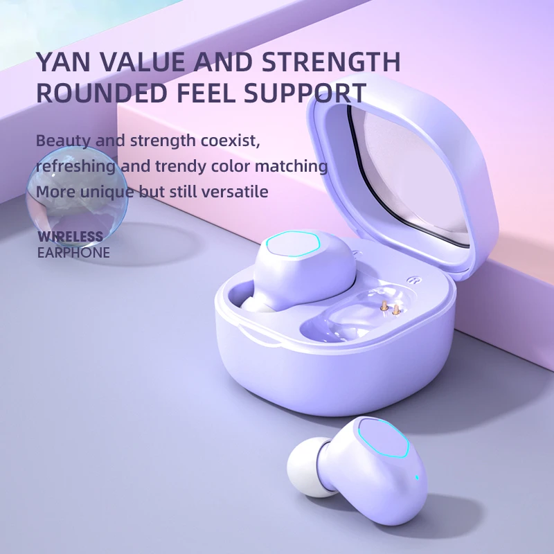 M21 TWS Bluetooth 5.2 Earphones Wireless Earpoddings In-Ear Stereo Hands-Free HD Call HIFI Headset Earbuds With Microphone 2024