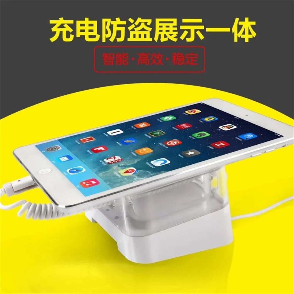 Anti Theft Mobile Phone Retail Display Device Anti Theft Charging Security Stand Alarm System for Tablet