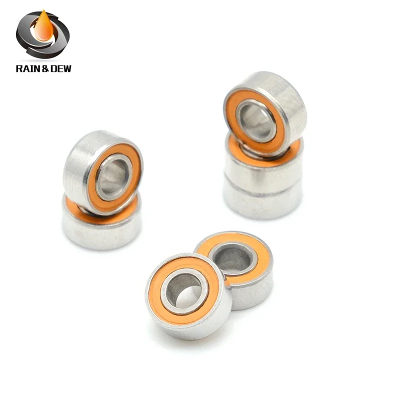 10PCS S686RS CB  Stainless Steel Hybrid Ceramic Bearing 6x13x5 mm  ABEC-7 Bearing DRY Ocean Fishing Reels 686