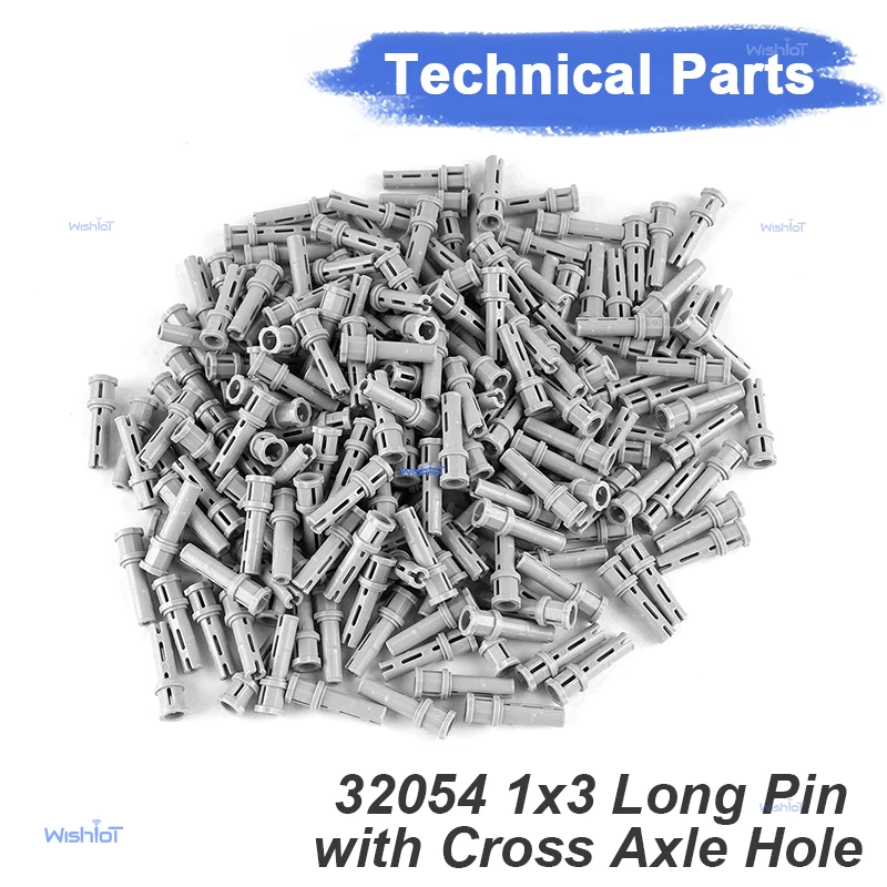 

Технический коннектор 32054 Long Pin 1x3 с отверстием для крестовины для модульных строительных блоков Legoeds MOC, аксессуары для самостоятельной сборки, набор игрушек