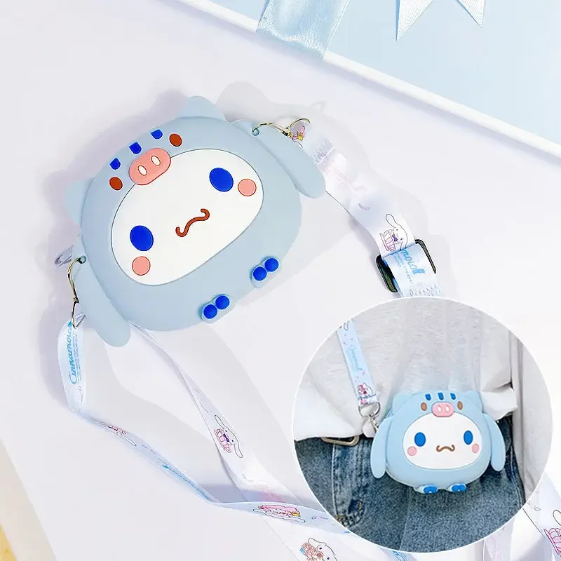 Sanrioed Anime Figure Cinnamoroll Children Birthday Gift Box Girl Exquisite Birthday Gift Cup Bag Hairpin Bracelet Plush Pendant