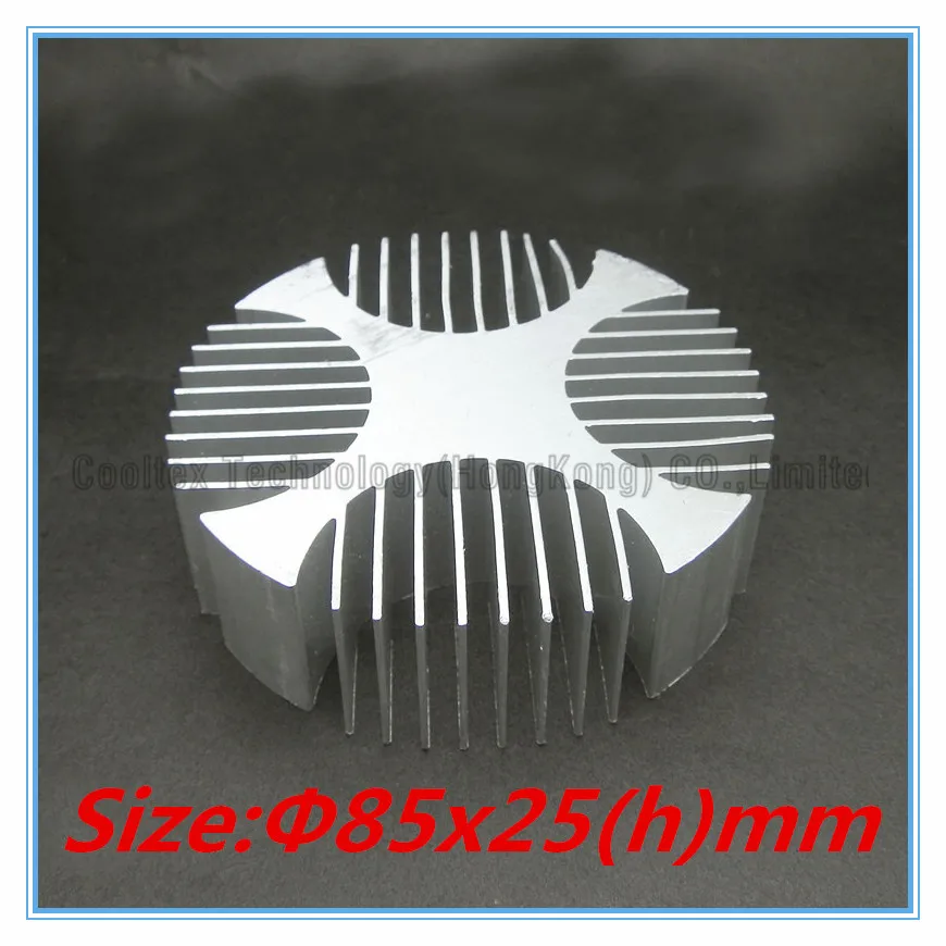 High quality 82x25mm Aluminum heatsink radiator heat sink for LED cooling cooler