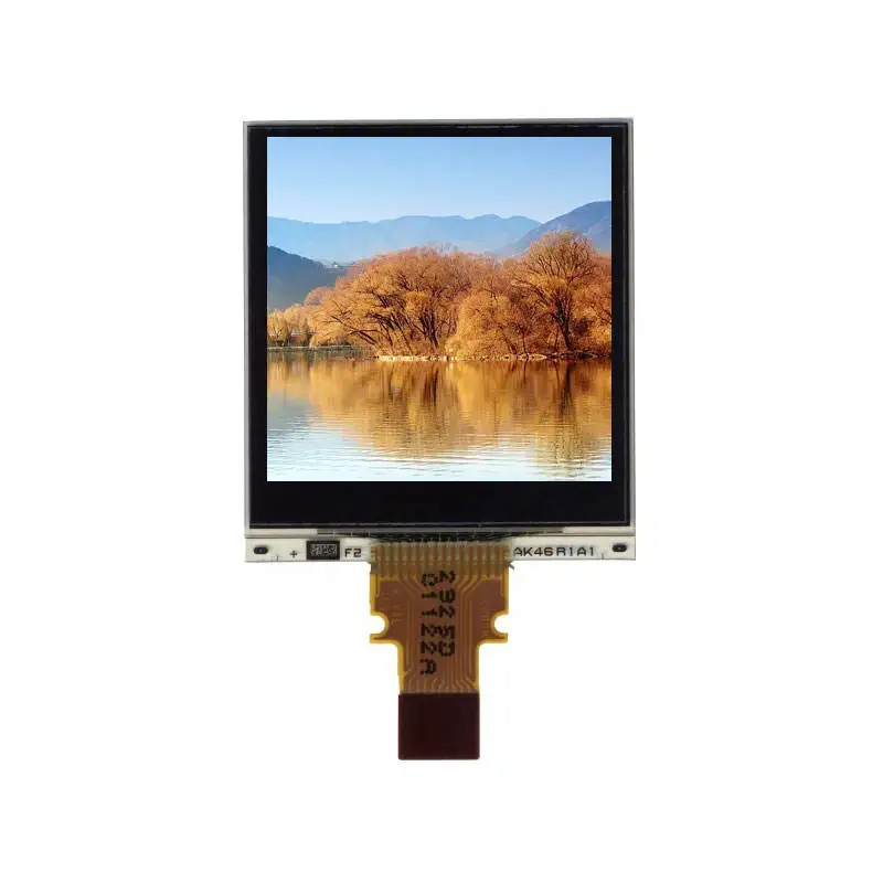 LS013B7DH03 1.28 Inch 128*128 Resolution With 4-wire SPI Interface LCD Display Panel Sunlight Readable For Electronic Price Tag
