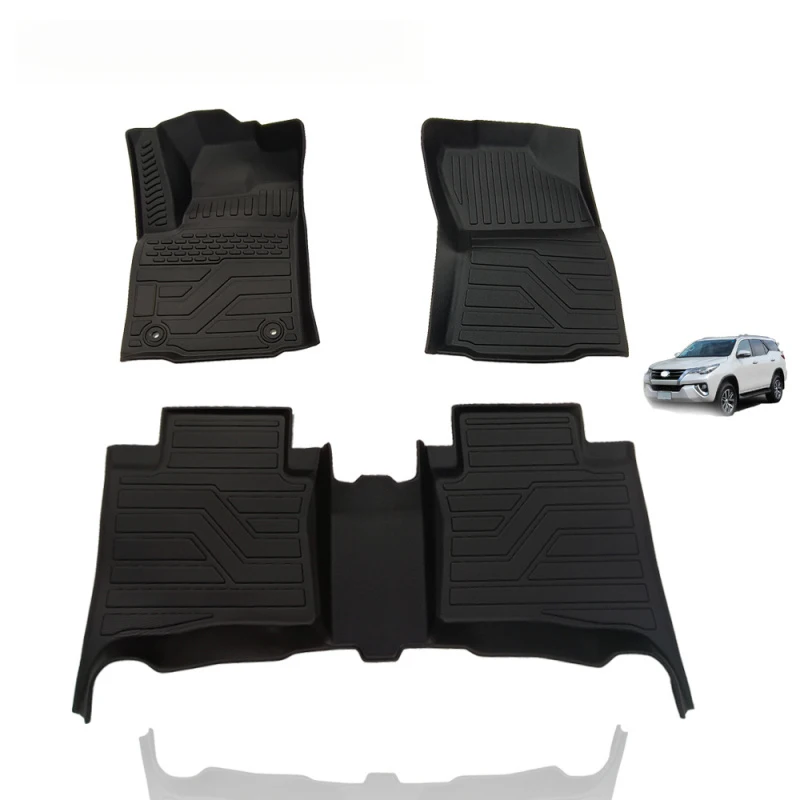 

Best Selling Full Set 3D TPE Car Floor Liners Non Toxic Eco Friendly Auto Mats Factory Price High Quality
