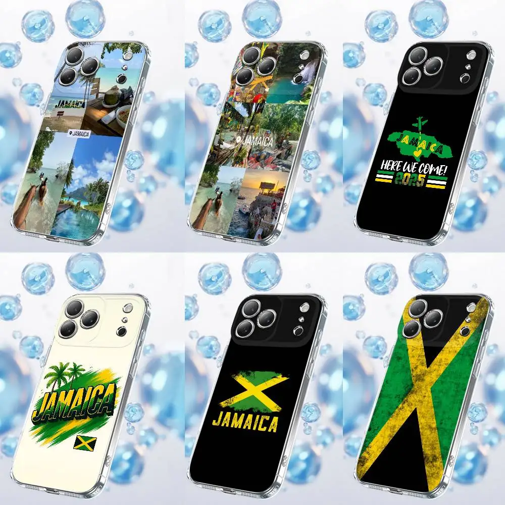

Jamaica Passport Flag Travel Phone Case For iPhone 17,16,15,14,13,12,11 Plus,Pro,Max,Plus,E,SE4,Air,Mini Transparent
