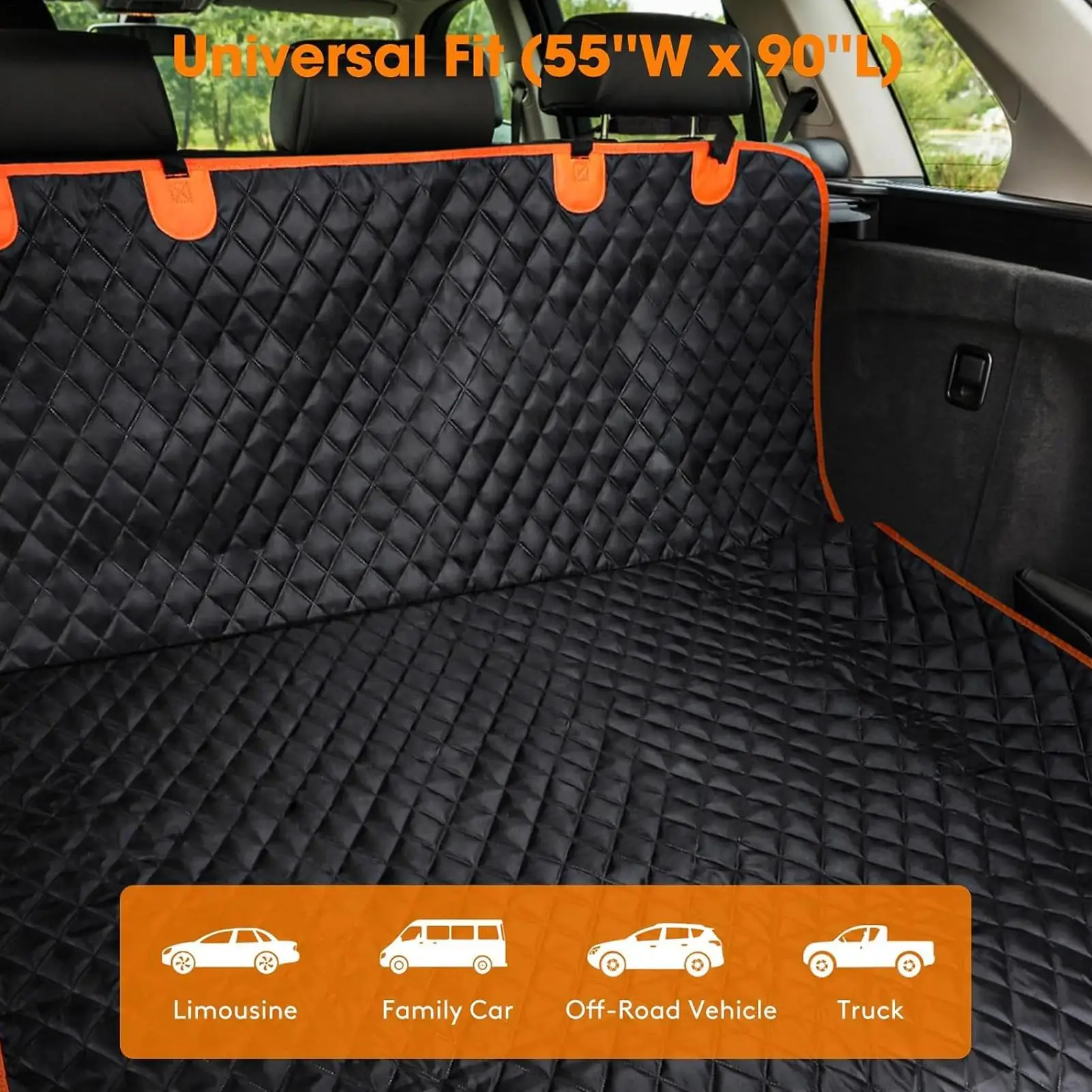 

Trunk Liner Non-slip Waterproof Car Accessories All-Weather Car Trunk Mat Floor Cover For Vehicle Truck RV Sedan Van Pet Freight