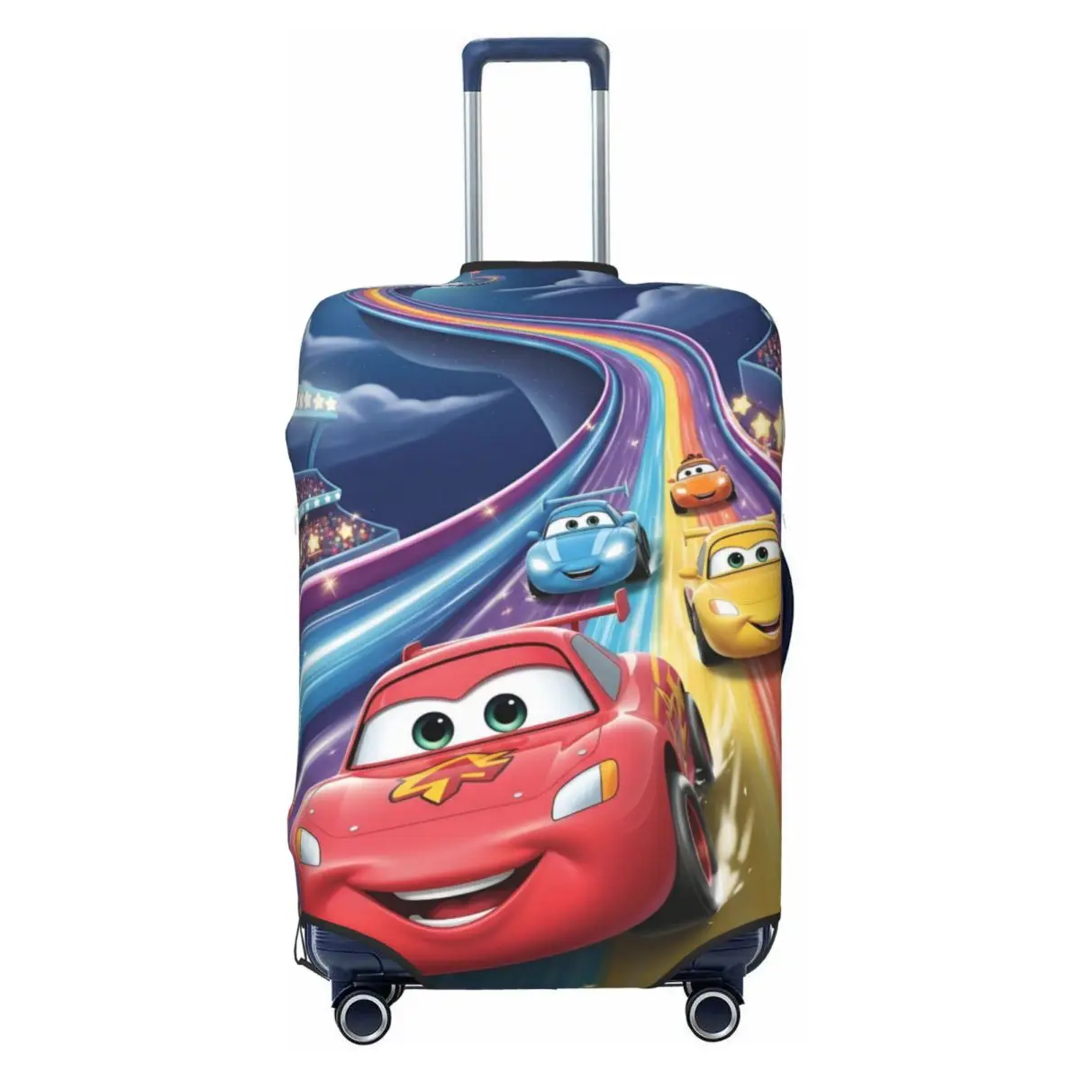 

Чехол для чемодана с изображением мультяшного персонажа Болида Лайтнинг МакКуин, пылезащитный, для путешествий