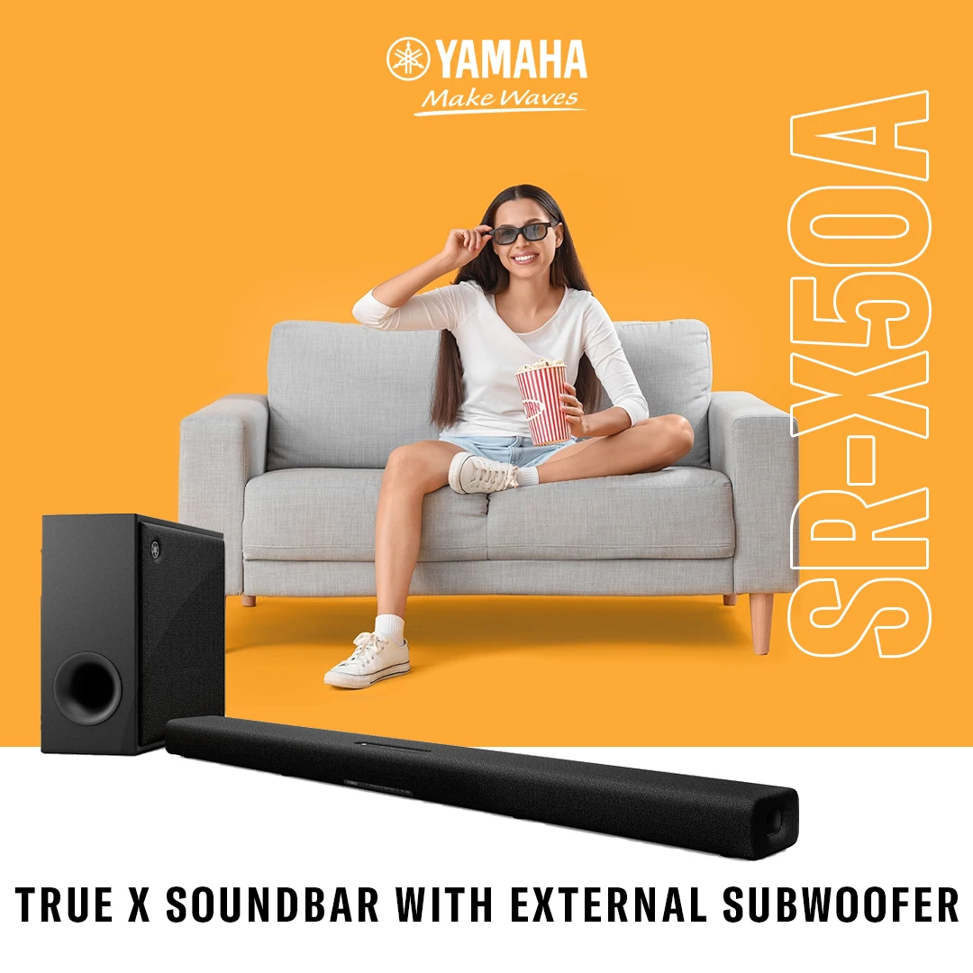 Soundbar Yamaha sr-x50a Black