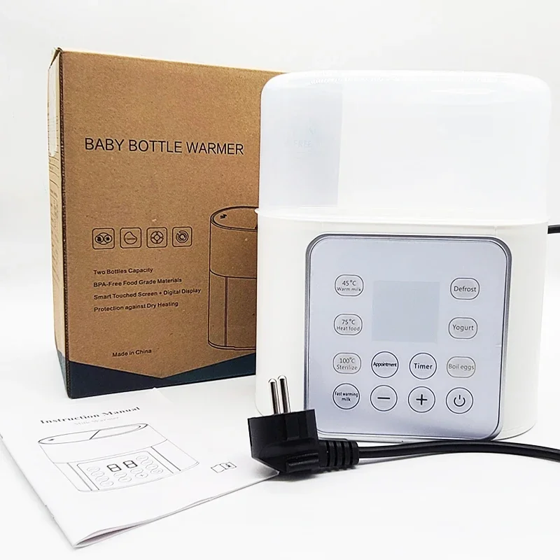 Sterilizzatore scaldalatte scaldalatte con controllo accurato della temperatura scaldabiberon multifunzione accessori per bambini veloci