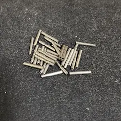 2pcs/Lot 9mm Silver Steel Hollow Out Lid Case Link Hinge Pin For Zippo 60s-90s Kerosene Petrol Lighters Replace Repair Accessory