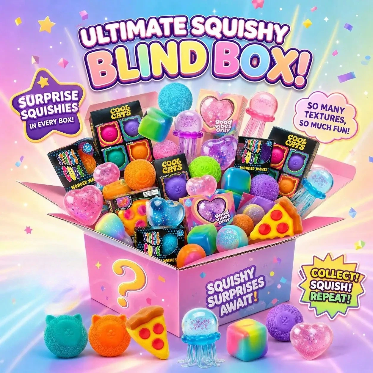 100+ stuks Sensorische Squishy - Event Party recensie en prijs