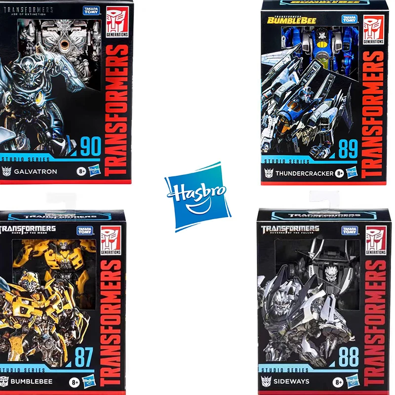 Hasbro Ss87-99 Series Bumblebee Crosshairs Battletrap The Fallen Cheetor Hot Rod and Other Autobots Action Figures Toy for Kids