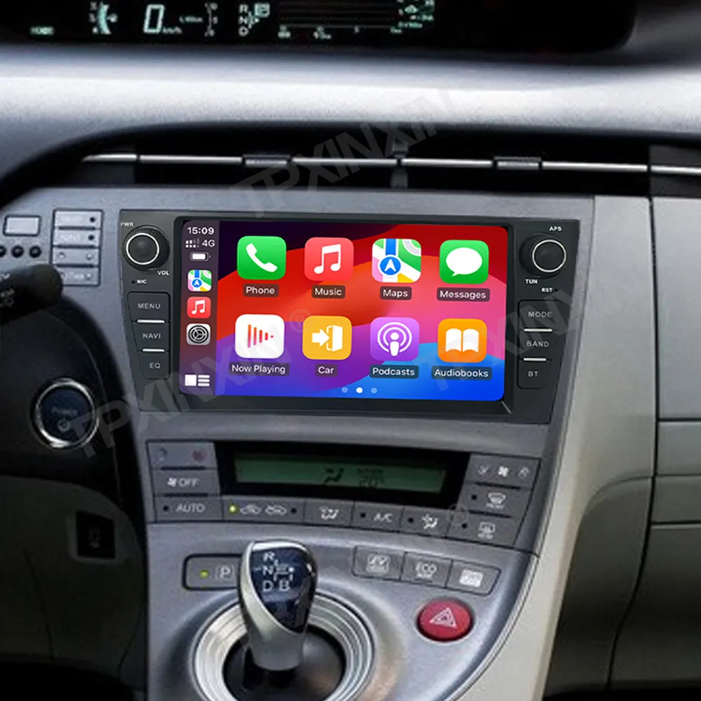9 Inch Android 14 For Toyota Prius 2009-2013 Original Style CarPlay Car Radio GPS Navigation Multimedia Player Stereo Head Unit