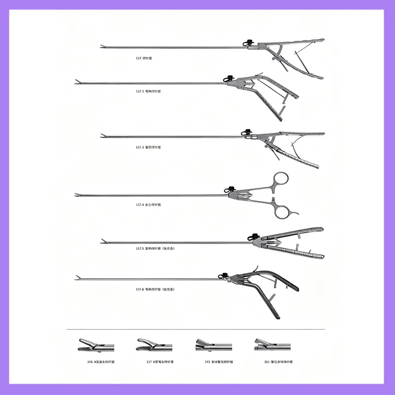Surgical Instruments For Thoracoabdominal Endoscopes, General Surgery For Needle-holding Forceps Operating Rooms, Gynecology, Ut
