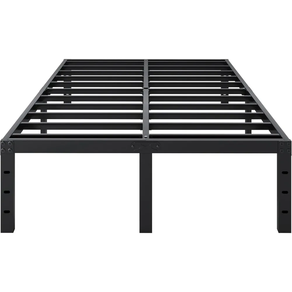 

Full Size Bed Frame, 18 Inch Heavy Duty Metal Platform Beds Frames No Box Spring Needed, Mattress Foundation, Bed Frame