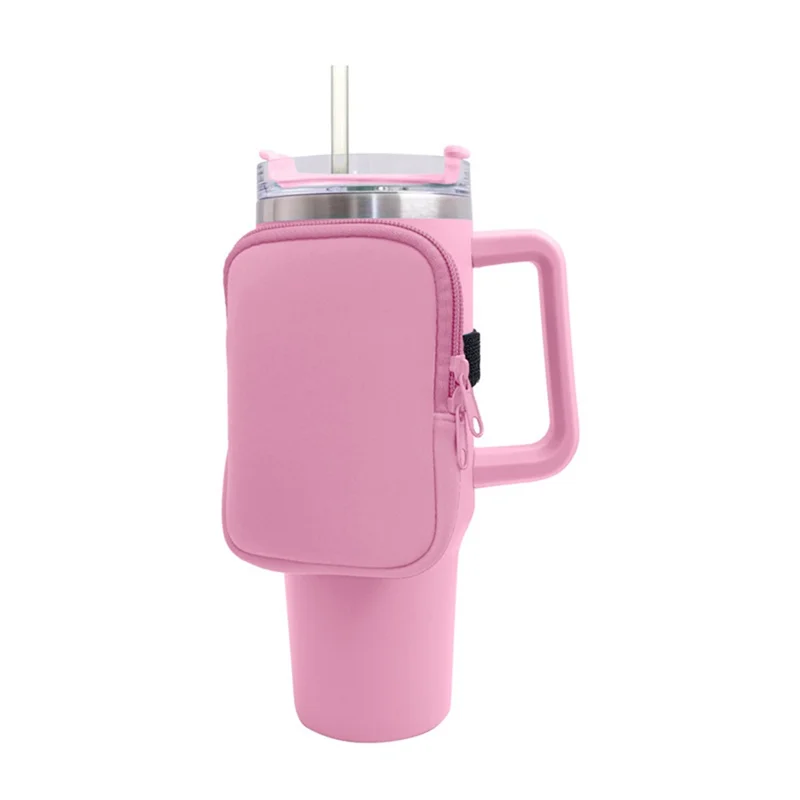 H-W Wasserflaschentasche, für 18–40 Unzen Wasserbecherhalter, Fitnessstudio-Becher-Zubehör für Frauen beim Laufen,