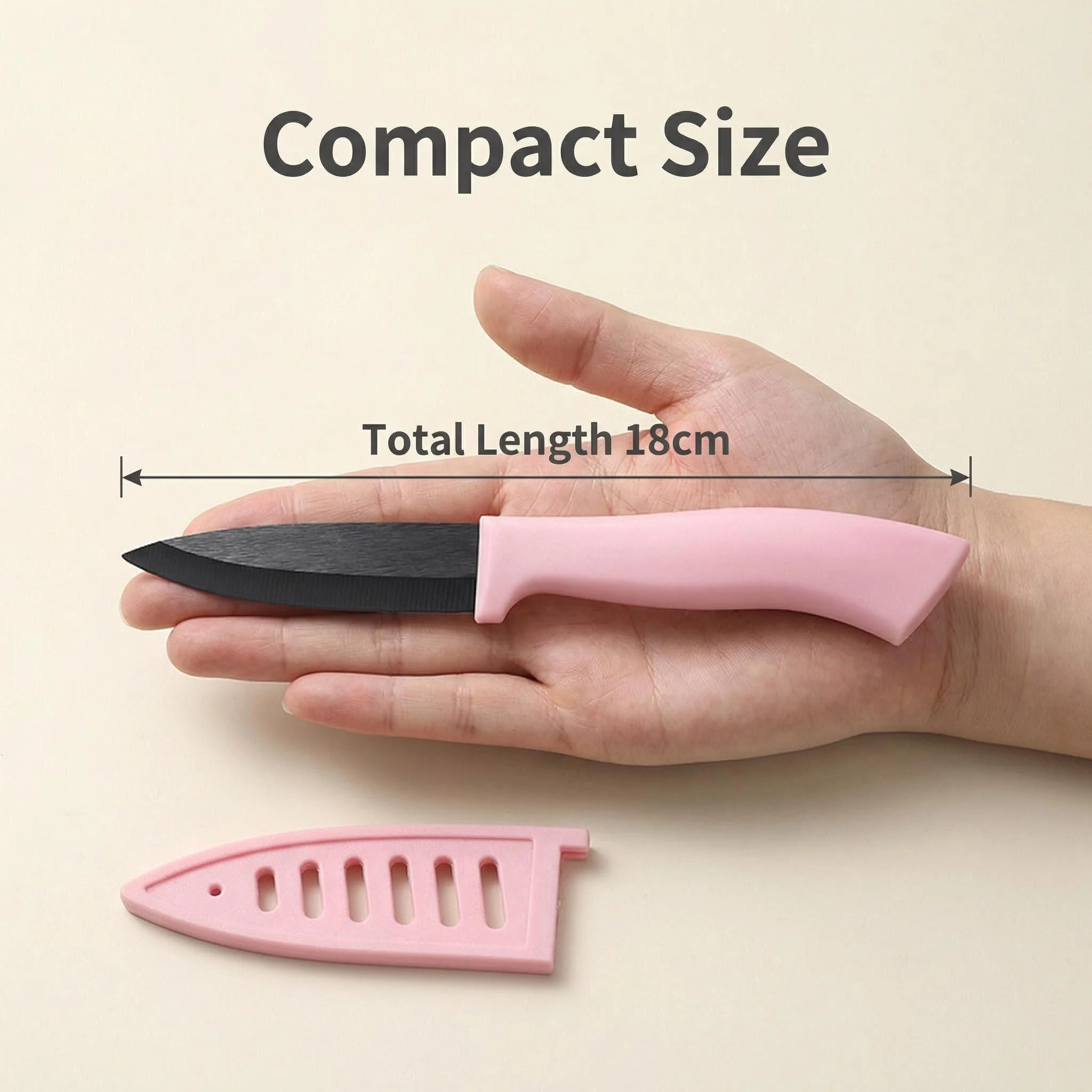 Ceramic Knives 4 Inch Paring Fruit Ceramic Chef Knives Baby Food Knife Rust-Free Oxidation-Resistant Fruit Knife With Cover