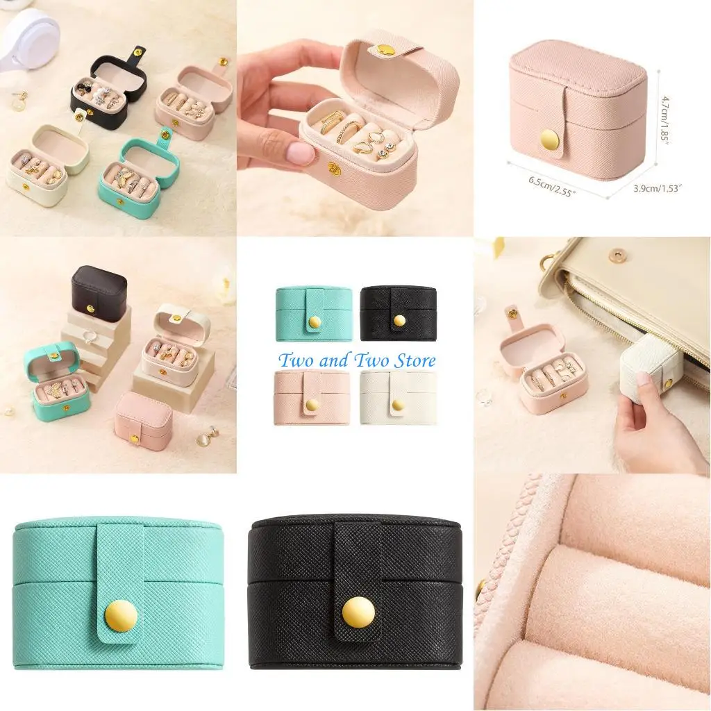 

HX6F Ring Box or Wedding Ceremony 4 Slots Rings Holder Engagement Ring