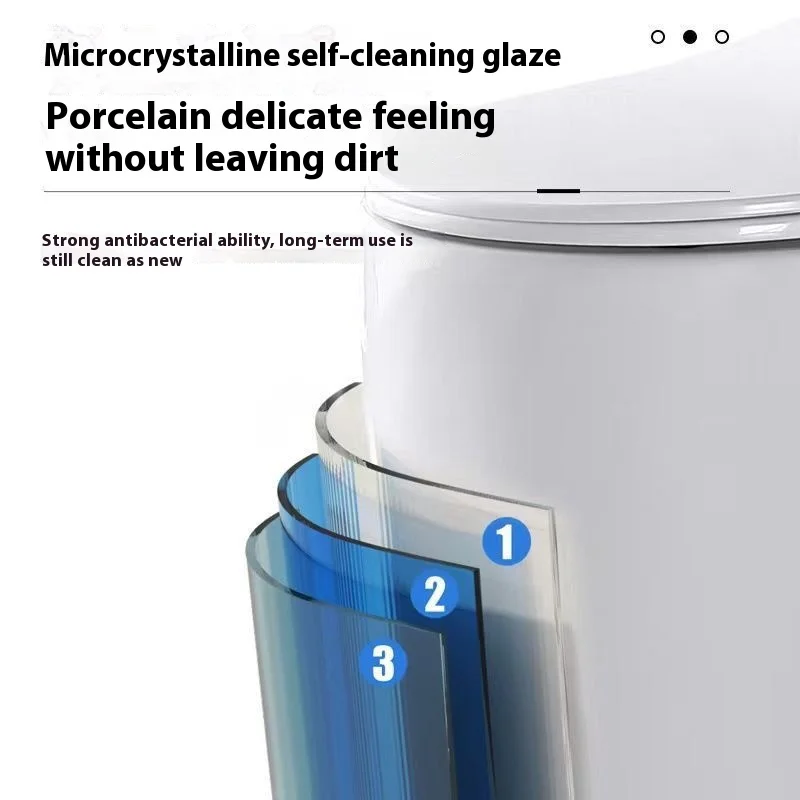 Hot Selling Modern Ceramic Integrated Floor Standing Toilet Siphon Flush for Hotels Villas Schools One Piece for Lavatories