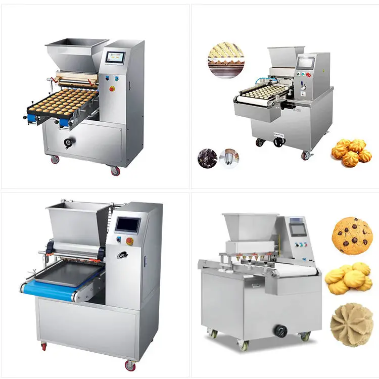 Automatic Biscuit Making Production Line Electric Cookie Maker Biscuit Making Machine
