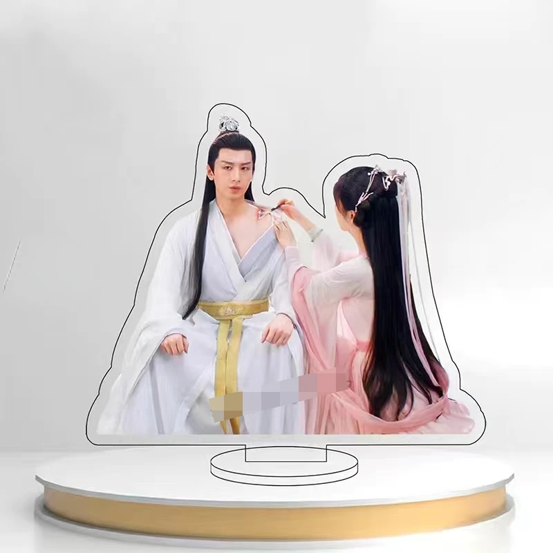 Cheng Yi Yang Zi Poster 15cm Acrylic Stand Up TV Drama Immortal Samsara Photos Stop Sign Human Shape Desktop Decor Ornaments