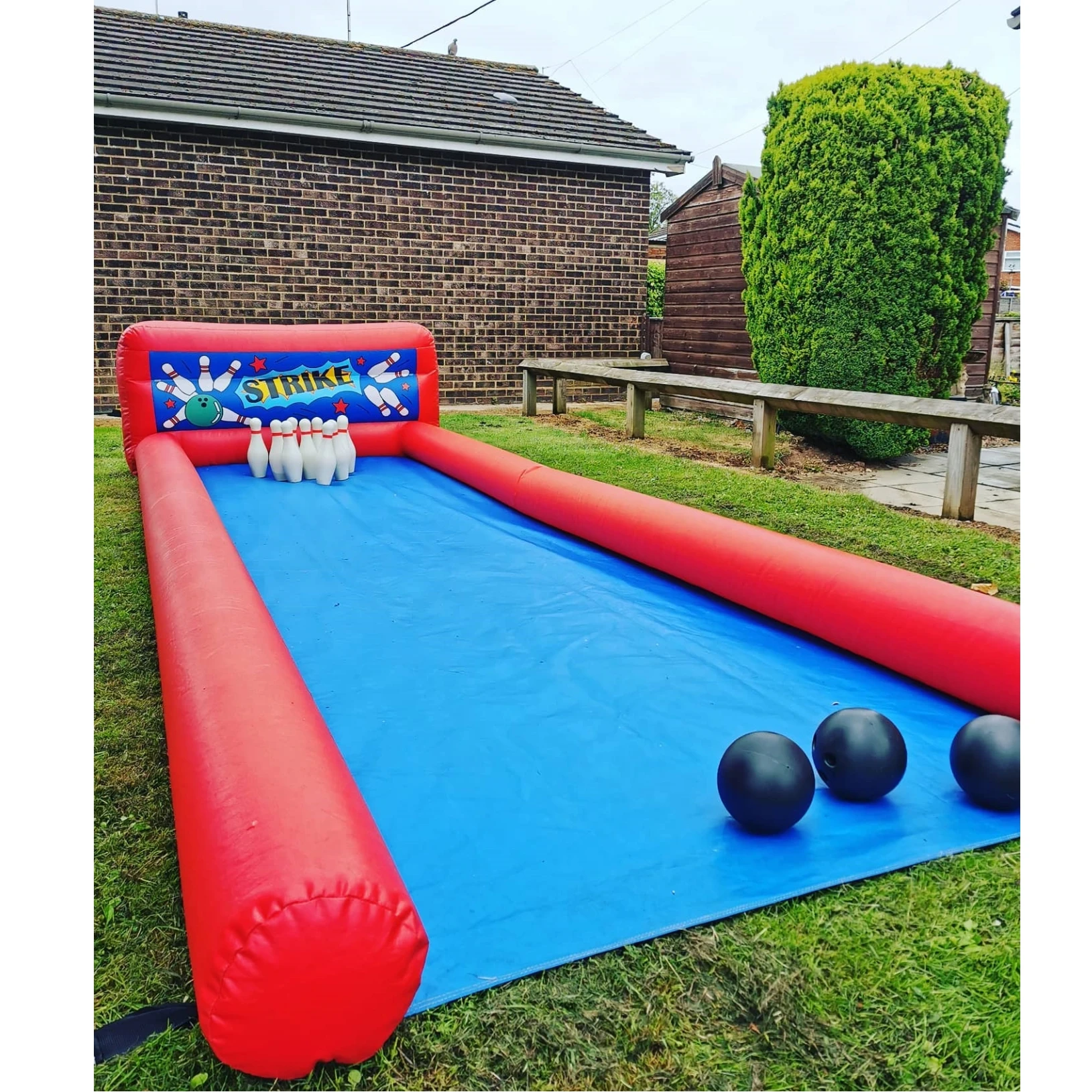 

Надувной боулинг Alley Game Веселый надувной набор для боулинга для развлечений на открытом воздухе и в помещении
