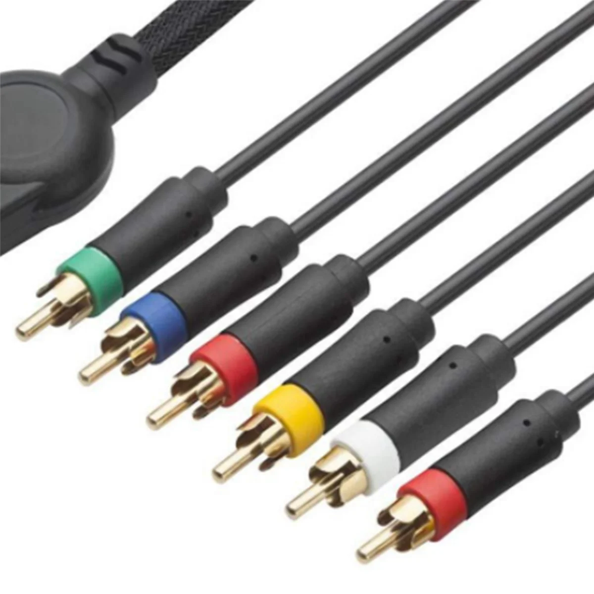 3X Suitable for PS2/PS3 Component Cable 1.8M Suitable for PS 2/3 High Resolution Game Cable Accessories