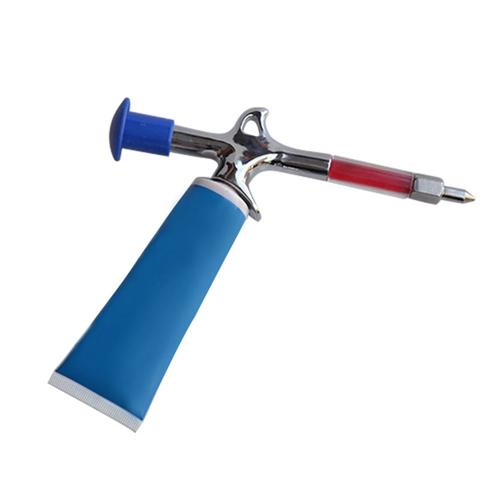 1-5 uds lubricante de grasa para bicicleta pistola de grasa de aluminio lubricante de aceite para bicicleta rodamiento de bolas lubricante jeringas de grasa