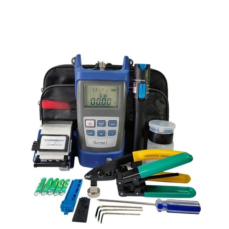 Fiber optic cold connection tool cutting,
