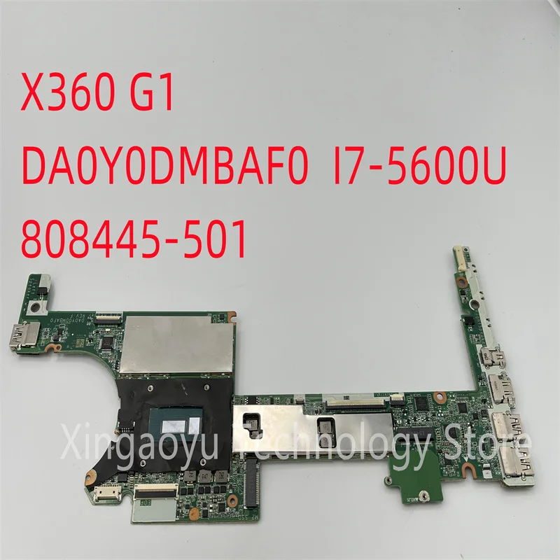 

Original For HP X360 G1 13-4000 Notebook Motherboard DA0Y0DMBAF0 808445-601 808445-501 i7-5500U i7-5600U 8G 100 % TESED OK