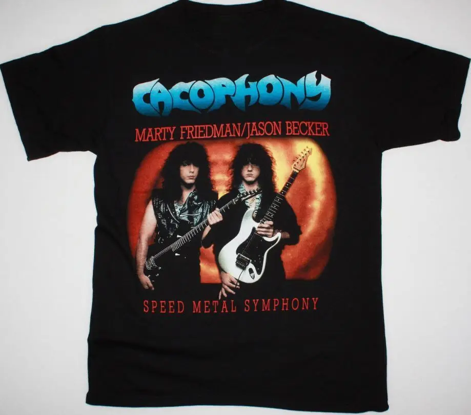 

Vintage Cacophony Jason Becker Men T-shirt Black Unisex All sizes S-5XL