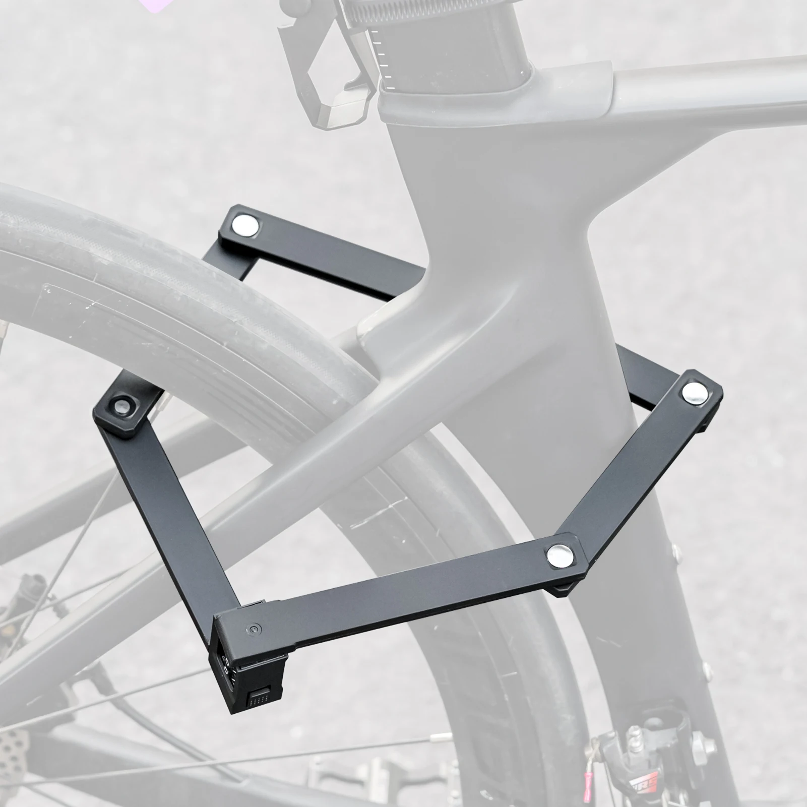 Zamek rowerowy OFFBONDAGE z kombinacją, bezpieczny, antykradzieżowy, składany zamek z kombinacją, wykonany z materiałów wysokiej jakości, wygodny zamek na motocykl, rower elektryczny.