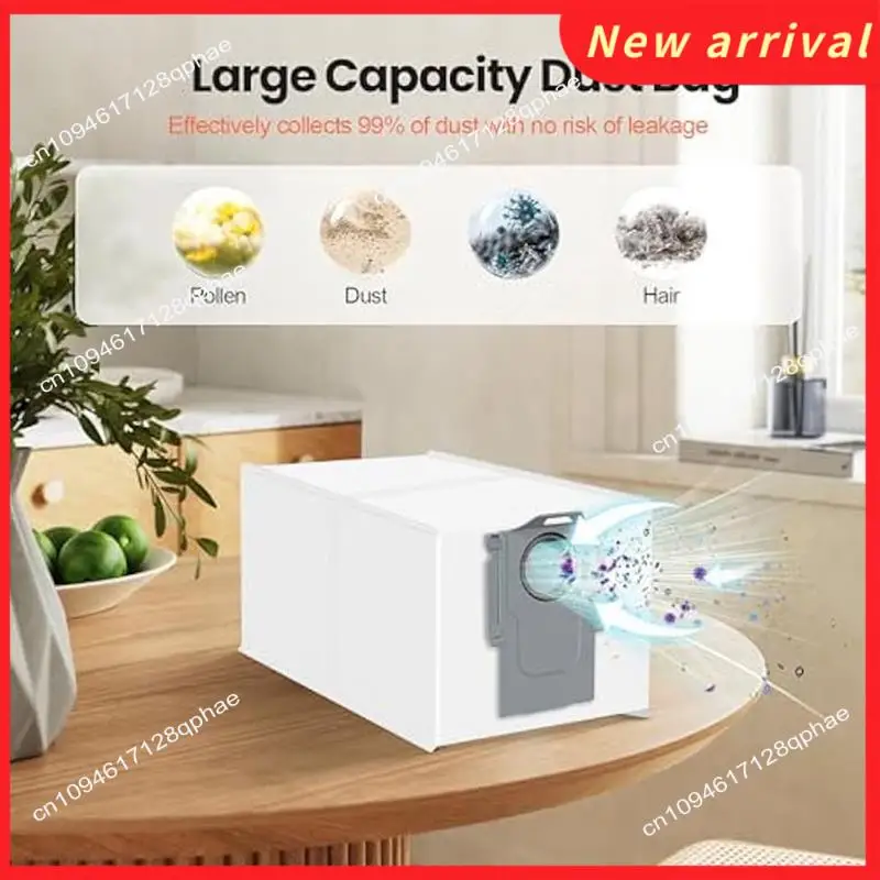 N89R 24 Dust Bags For Roborock Q Revo/Qrevo S/Qrevo Pro/Qrevo Plus/Qrevo Master/Qrevo Curv/S8 Maxv Ultra/Saros 10/Saros 10R