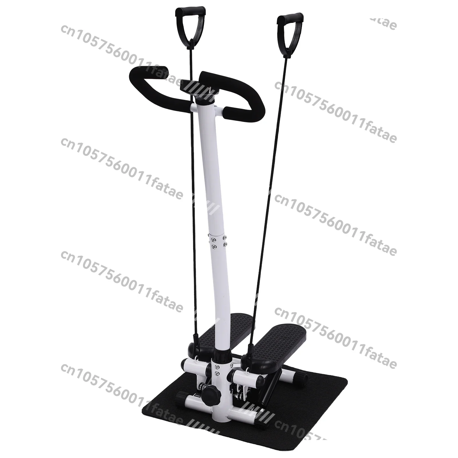 

Fitness with Handlebars, Adjustable Height Hydraulic Stair Steppers with Resistance Band, Loading 150kg/330lbs