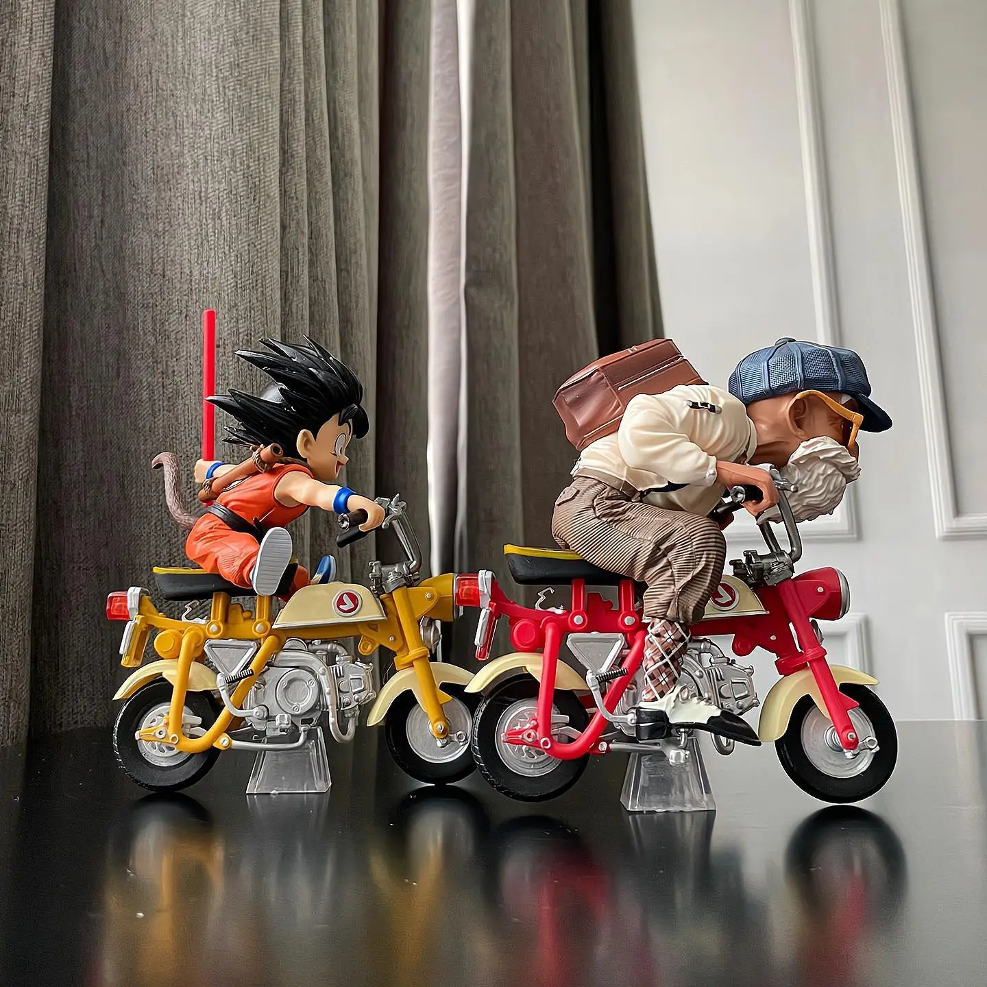 أنيمي الشكل سون جوكو ماستر روشي 13 سنتيمتر لعبة دراغون بول Z قاطرات البلاستيكية عمل كامي سينين دراجة نارية لعب للأطفال #6