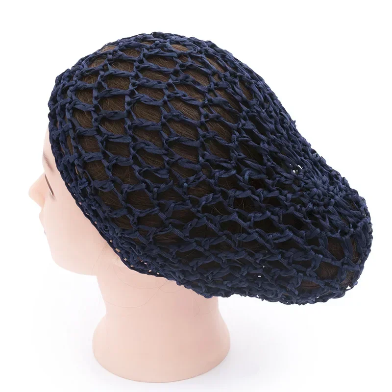 New Arrival Women Ladies Soft Rayon Hair Net Crochet Hair Net Hot Sale Accessories Cheveux Femme