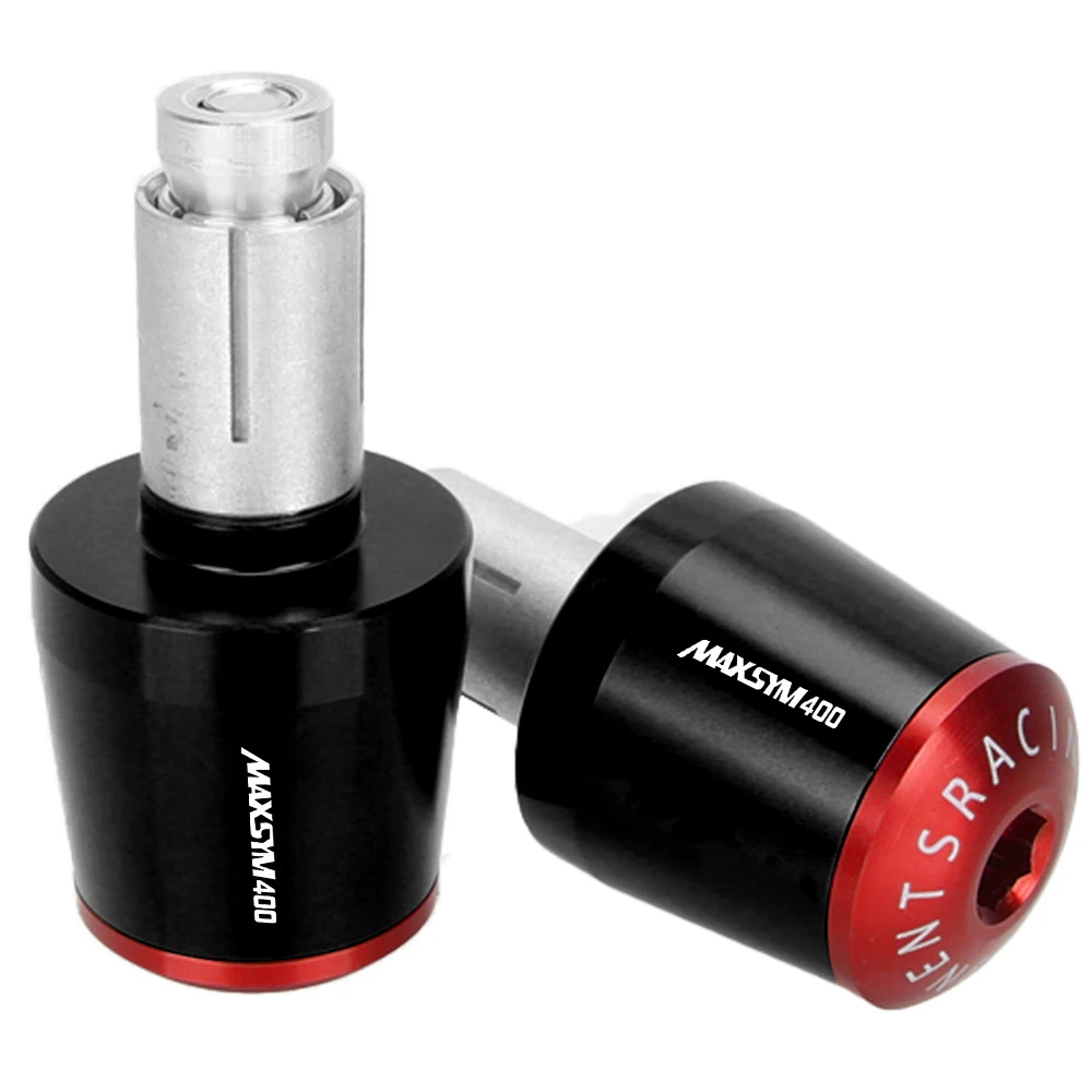 

For SYM MAXSYM 400 2021 2022 2023 2024 2025 2026 Motorcycle Accessories Handlebar Grips Bar Ends Cap Counterweight Plug Slide﻿﻿