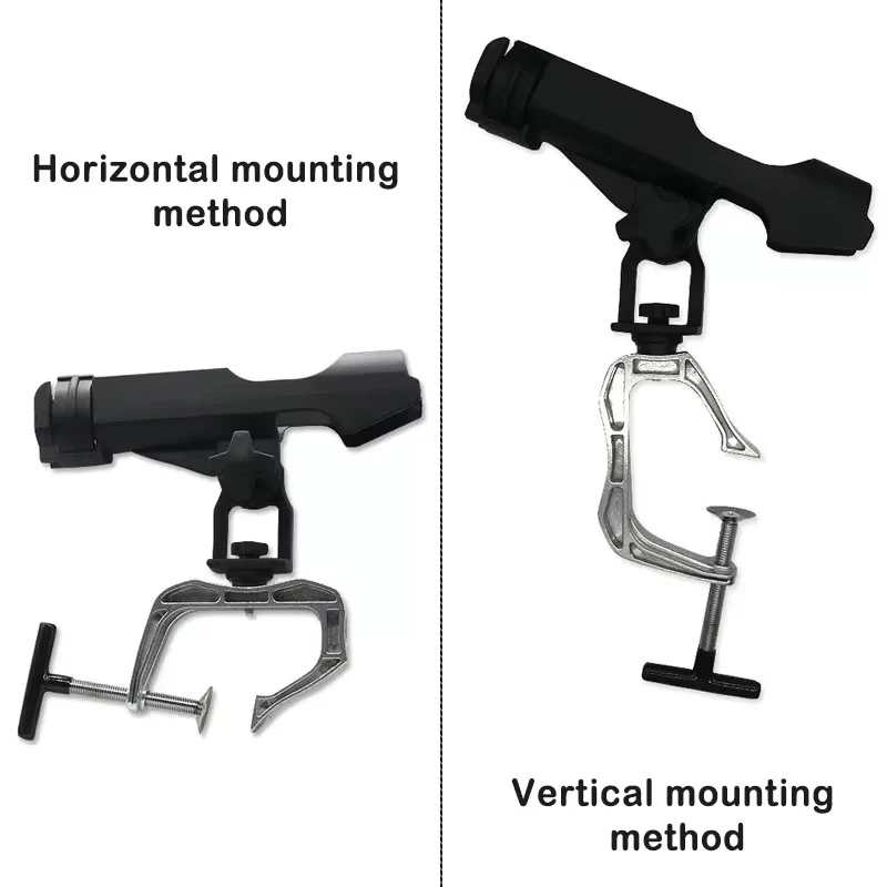 Adjustable Fishing Rod Holder, Multifunctional Yacht & Boat Rod Mount, Sturdy & Durable, Exquisite Craft