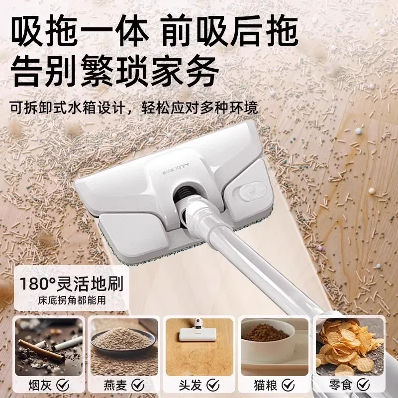 220V High Power Small Size Handheld Low Noise Vacuum Cleaner for Home Use, Portable Powerful Suction Car Vacuums