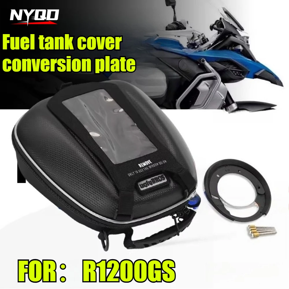 

Motorcycle Fuel Tank Bag Waterproof Motorcycle Fuel Tank Bag Quick Release Hanging Bag For R1200GS Accessories