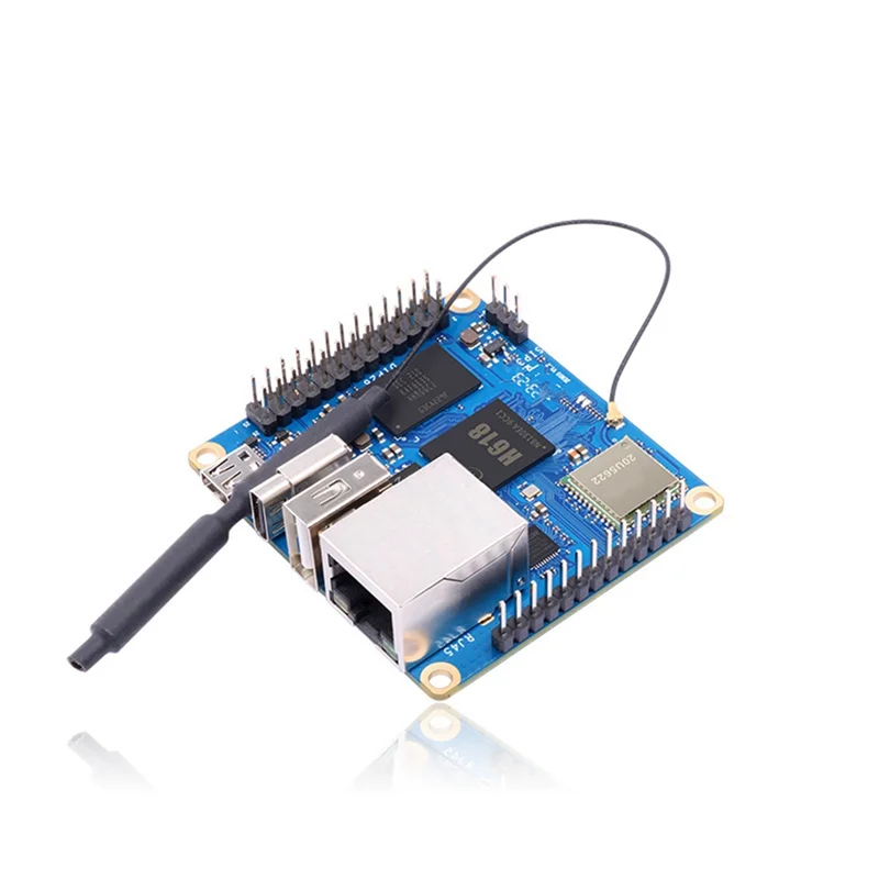 Efficient For Orange Pi Zero3 Development Board 4GB RAM H618 Wifi5+BT5 Gigabit LAN For Android12 Debian12 With Heat Sink US Plug