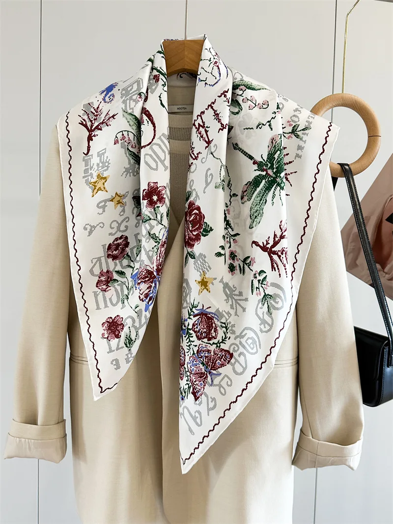 Thumbnail 2 - #30 Newest Silk Neck Scarf