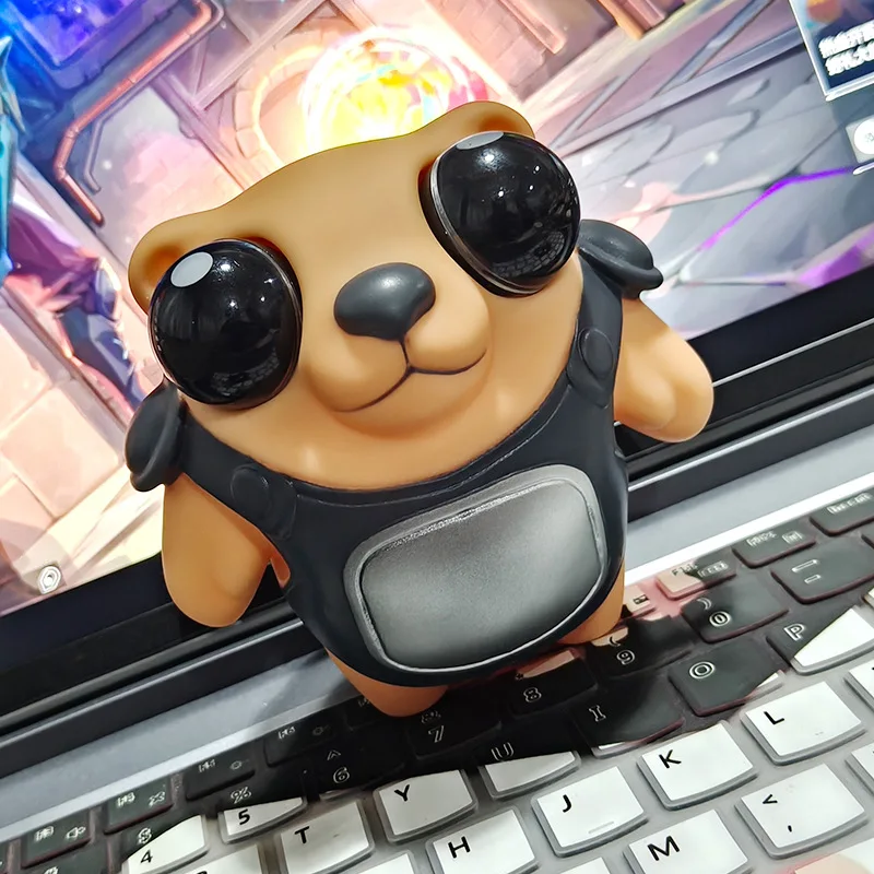 

Game Valorant Fearless Contract Tactics Bear Same Style Funny Doll Cartoon Stress Relieving Release Pinch Vinyl Toy Periphery