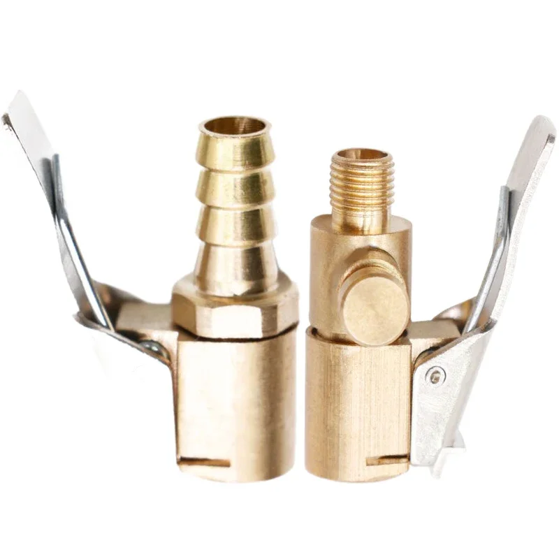 

1 шт., воздушный патрон для автомобильных шин, насос для накачивания, разъем клапана, медный надувной насос, зажимной адаптер, аксессуары для автомобильных шин