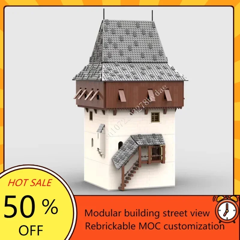 

5483PCS MOC Medieval Castle Building Block Model Nebakov Castle Technical Brick DIY Assembly Set Toys For Child Holiday Gifts