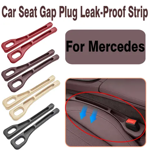 Car Seat Gap Plug Strip Leak-Organizer Proof Strip Filler For Mercedes Benz EQA 260 300 EQC 400 EQ SUV EQE 350 Accessories